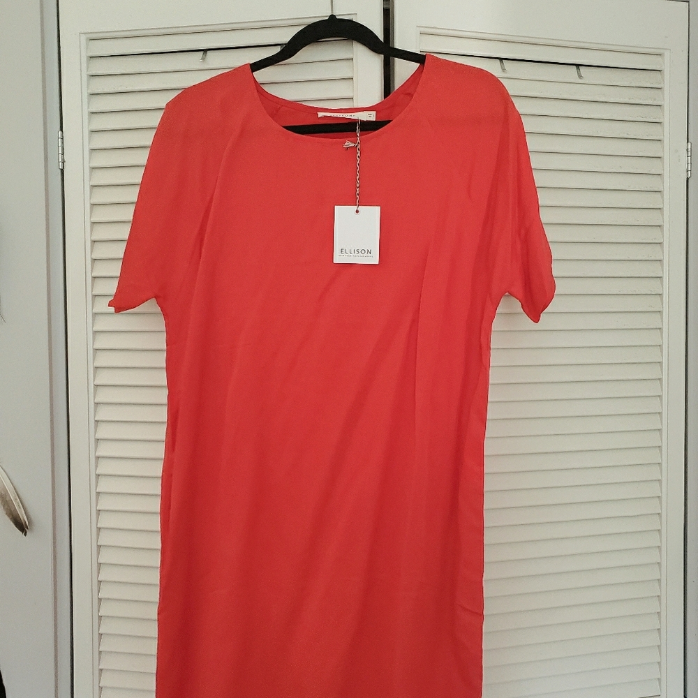 Melon Colored Dress